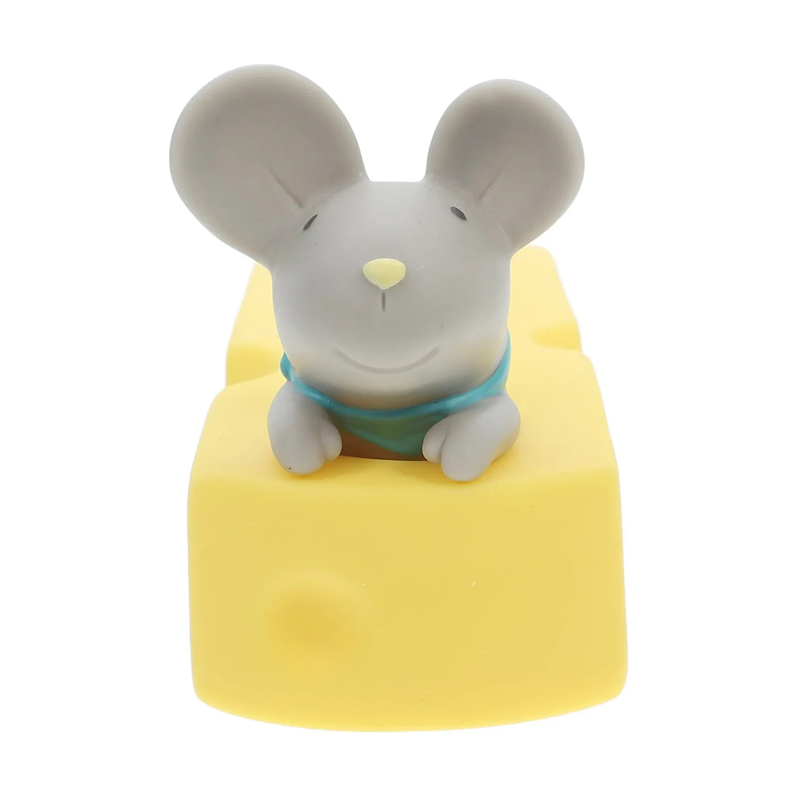 

Cartoon Mouse Shaped Door Stopper Decorative Home Use Safety Anti-Slamming Doors Unique Design Practical Gift (Grey)
