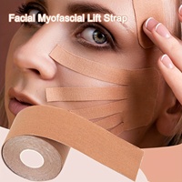 Facial Myofascial Lifting Tape, Skin-Friendly And Breathable To Reduce Facial Wrinkles, Muscle Support V-Line Lifting Tape