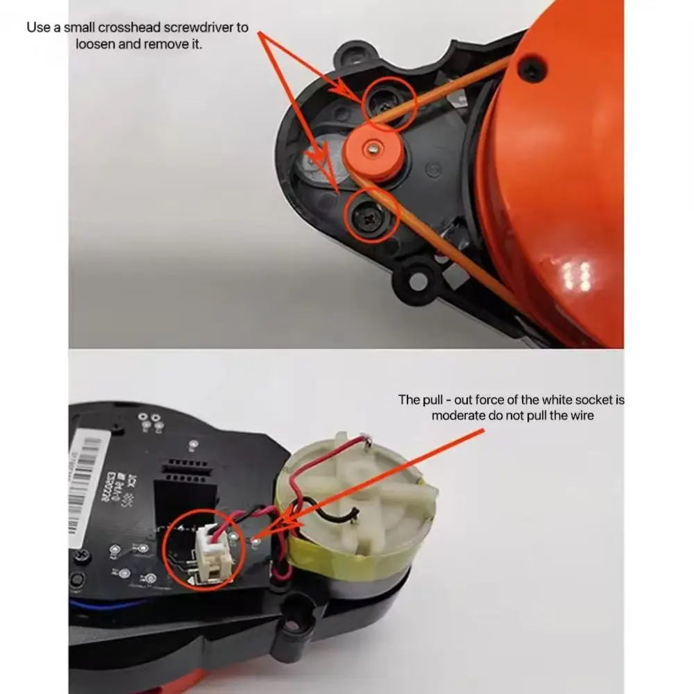 ل Xiaomi Roborock S50 S51 S55 S5 S5 Max S6 Pure S6 MaxV روبوت والعتاد نقل المحرك الملحقات