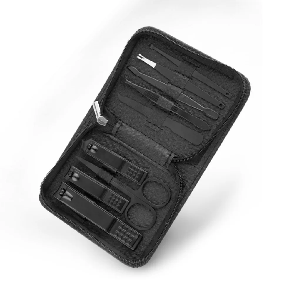 

New 9-piece Nail Clipper Set Stainless Steel Nail Pliers Manicure Nail Nail Exfoliating Tools Beauty Complete Manicure