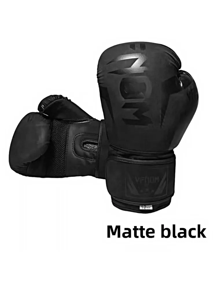 6oz, 8oz, 10oz, 12oz, 14oz, 16oz Boxhandschuhe, PU-Leder Atmungsaktive Professionelle Boxhandschuhe Taekwondo, Muay Thai