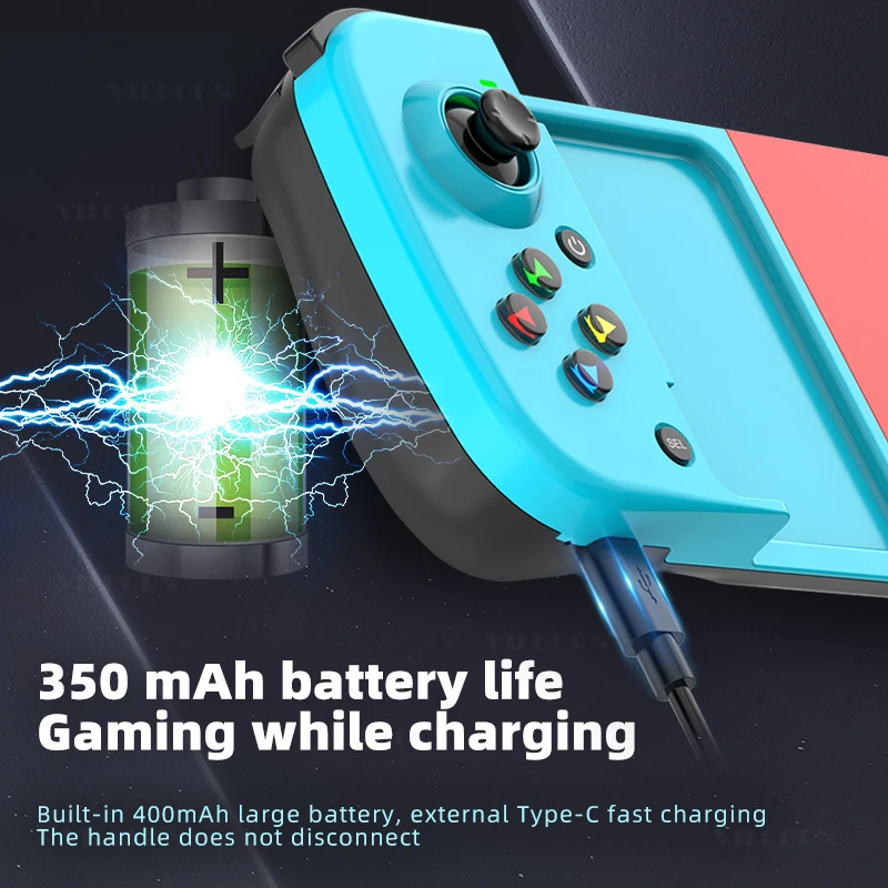 D3 Mobile Gamepad For Android ios Phone Game Controller Bluetooth-Compatible For Switch Control Stretch Joystick with Macro image 6
