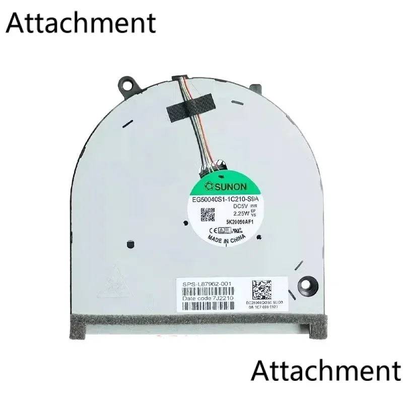 مروحة لابتوب جديدة لأحصنة الحسد 17 m-cg l87962 dc 5v