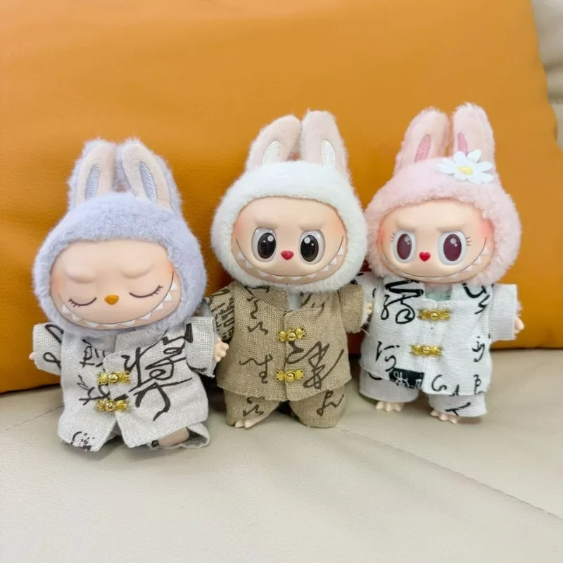 

Cool and Fashionable Plush Toy Clothing Set with Antique and Trendy Labubu Clothing Suitable for Daily Wear