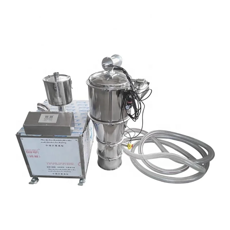 Stainless Steel Mini Small Electric Auto Vacuum Loader Conveyor Feeder System Suction Food Coffee Bean Powder Plastic Granules view 4