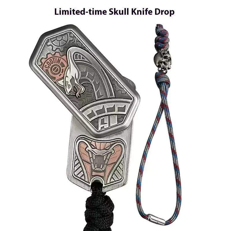 Trendy Black Mamba Snake Stainless Steel Magnetic Stress Relief Toy Fidget Spinner Edc Stress Reducer Toys For Adults Kids