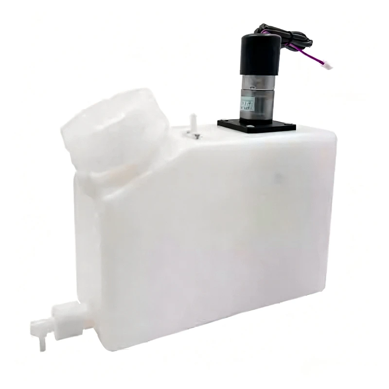 1500ml White Ink Tank With Stirrer Motor Single Ink Outlet for Mimaki / Roland Eco Solvent UV Printing Machine Accessories