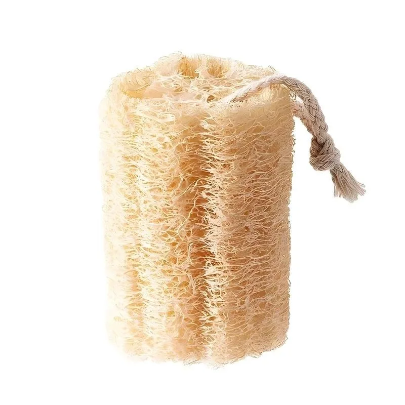 1/3/5 Pcs Natural Luffa Broken Cloth Brush Bowl Brush Pot Kitchen Strong Stain Removal and Cleaning Scouring Pad