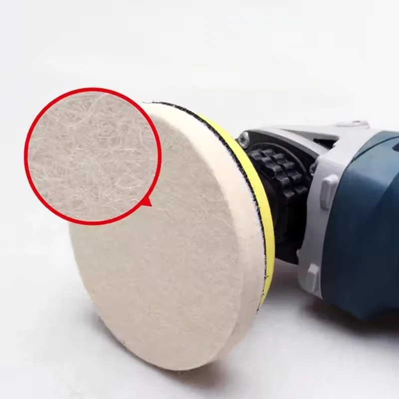 

Полировальная подушечка из шерстяного фетра, 2-7 дюймов, абразивные круги, мягкие фетровые диски для стекла, нержавеющей стали, мрамора, инструменты для ремонта