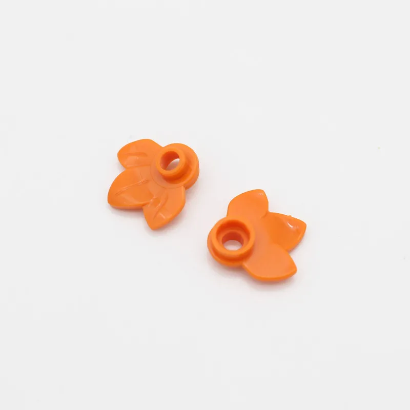 100 stücke MOC 32607 Anlage Platte Runde 1x1 Blätter Kürbis Baum DIY Erleuchten Bausteine Kompatibel Kinder diy Ziegel Spielzeug