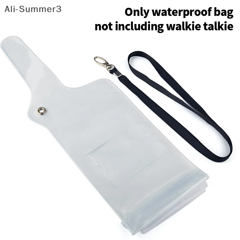 Portable Waterproof Rainproof Case Pouch For Baofeng Walkie Talkie Two-Way Radios Protector Cover