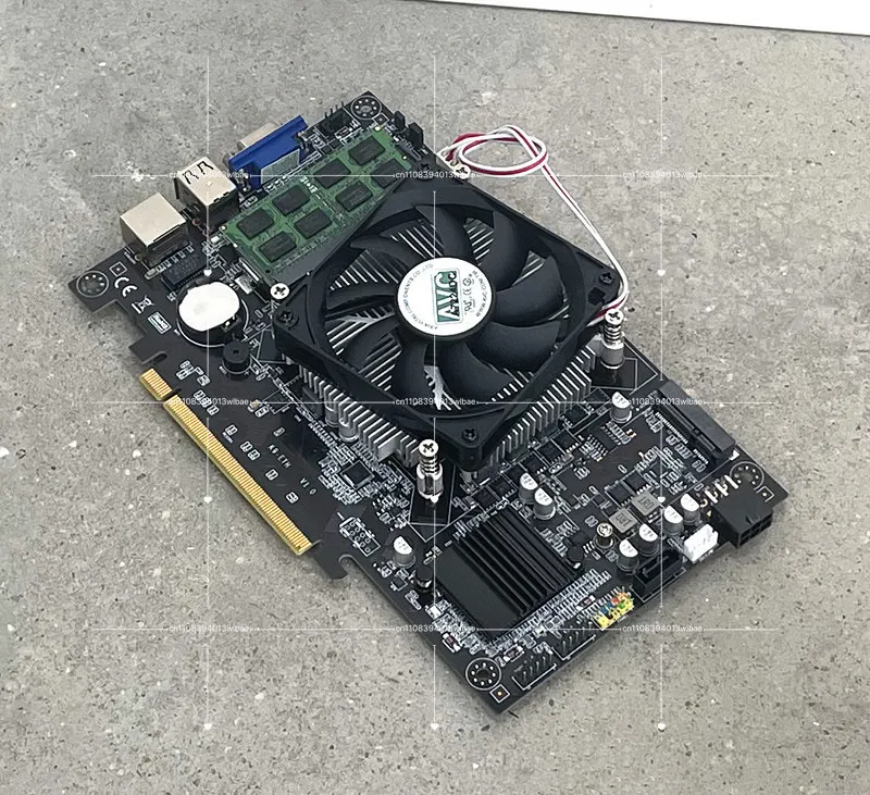 J1900/B75K9-ETH Control Motherboard, Network Storage Multi-Drive