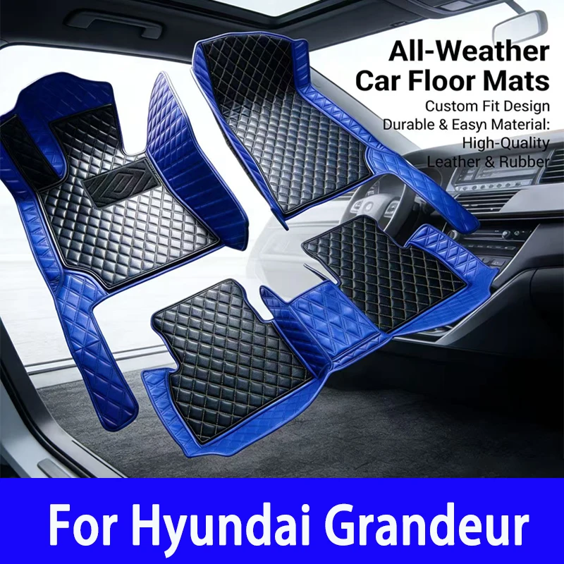 

Car Floor Mats For Hyundai Grandeur Azera IG 2019~2022 Anti-dirt Pad Carpets Parts Car Accessories