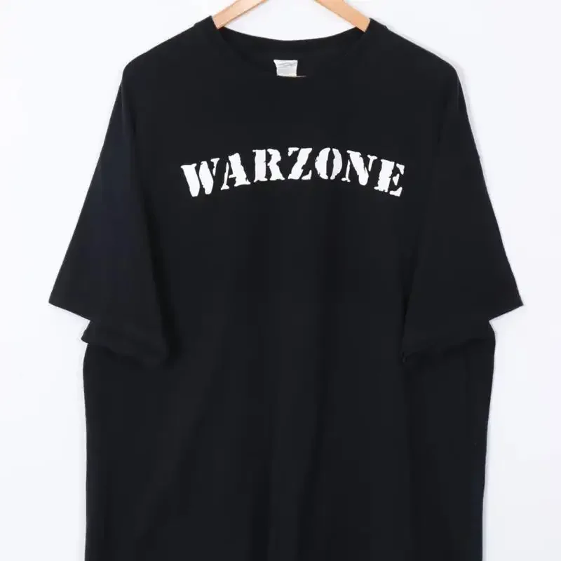 Vintage Warzone United We Stand 90s Band RARE Double Sided T Shirt XXL