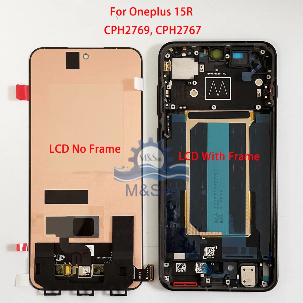 Original Amoled Für OnePlus 15 CPH2747 PLK110 LCD-Display + Touchpanel Für Oneplus 15R CPH2769 CPH2767/15T LCD-Rahmen