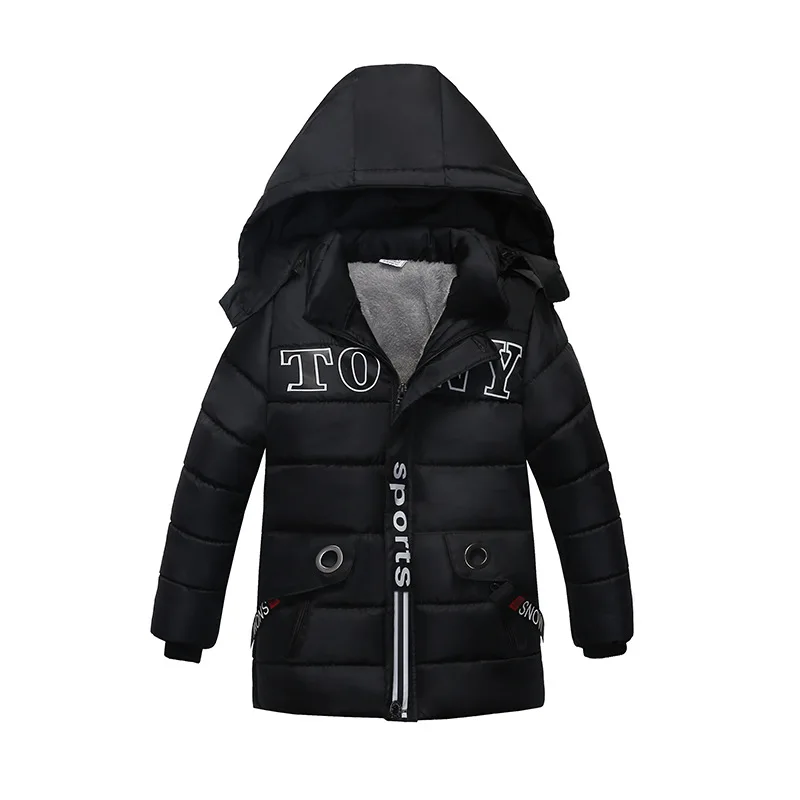 Winter Toddler Boy Thicken Jacket Coat Kids Coats Baby Boy Clothes Outerwear Down Jacket Boys Winter Coats Boys Down Parkas