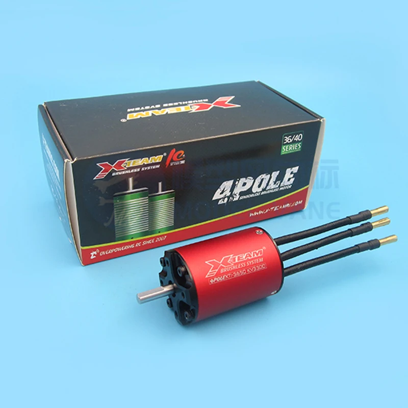 4-Pole 3650 Brushless Motor KV3300+Water-Cooling Jacket RC Boat Power Set 5mm Shaft 50-75CM Ship Strong Torque High Efficiency