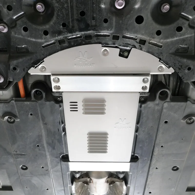 Antifurto Cat Shield V2, adatto per Prius Gen 4 2016-2022 - Protezione convertitore catalitico in alluminio Miller CAT