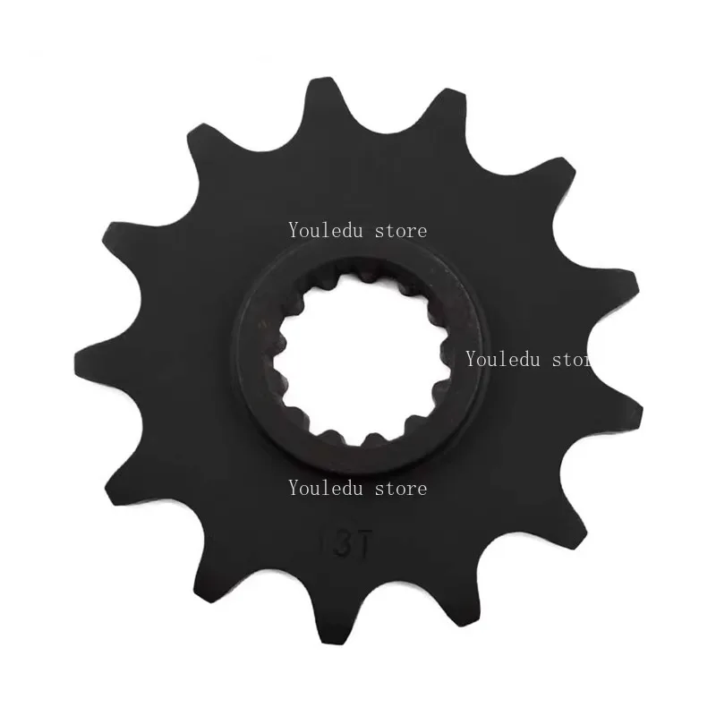 

Suitable for forging the front teeth disc of the big eye 250 RMX/DR250 DRZ400 small tooth small fly small sprocket