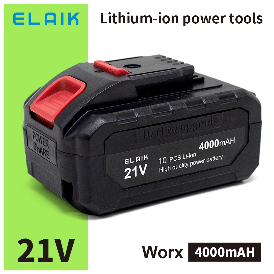 

21V4AH electric tool battery is suitable for Vickers electric tools, high-pressure water guns, car mounted vacuum cleaners, etc