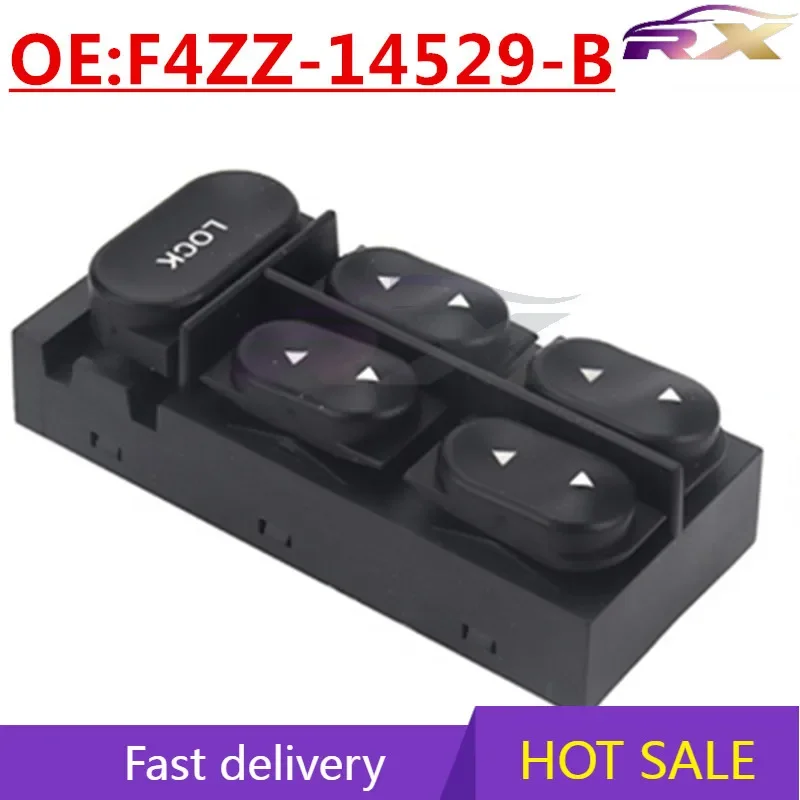 NEW:F4ZZ-14529-B Suitable for Ford glass lift switch glass lift main switch automotive accessories