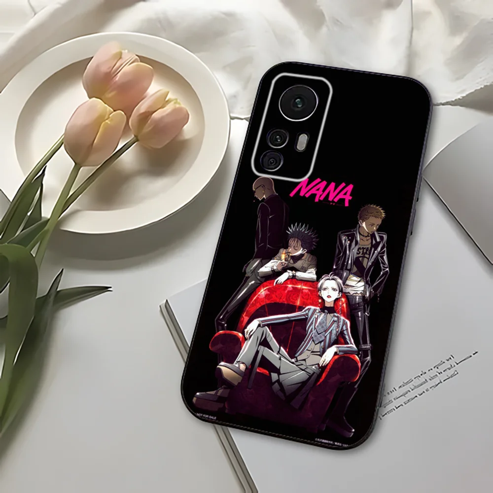 Nana Osaki Anime Phone Case For Xiaomi 11 Redmi Note 11 5G 8T 9A 9 10T Note8Pro Note9 12SUltra Black Case