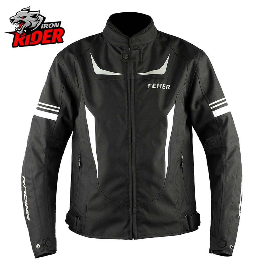 

Windproof Motorbike Jacket Four Seasons Moto Cycling Clothes Night Reflective Motorcycle Jacket Motocross Equip