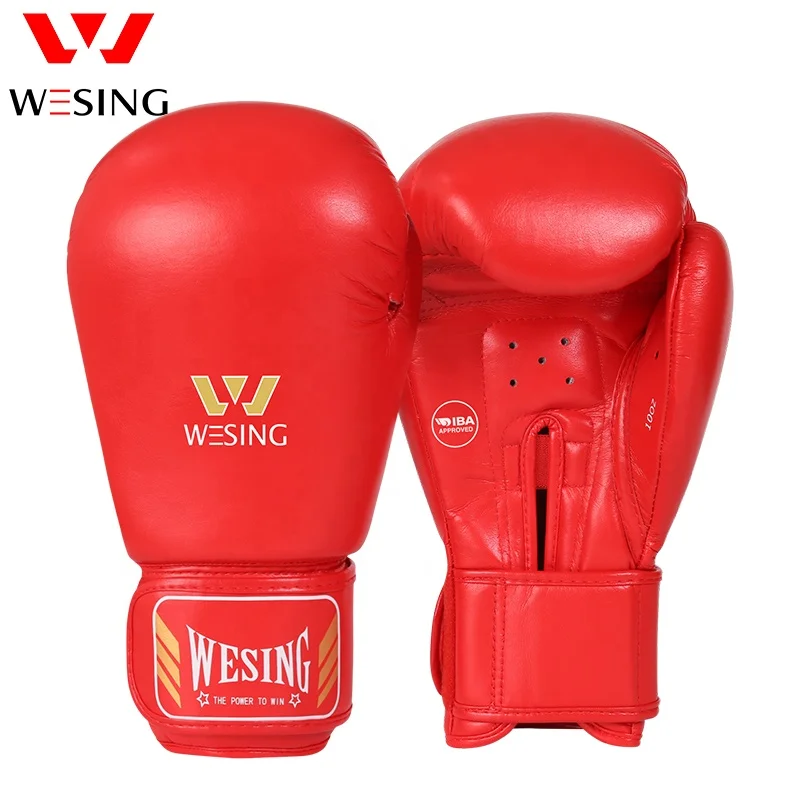 Wesing High Quality Customized Design New Product Gym Boxing Gloves Design Your Own Men Winning Boxing Gloves