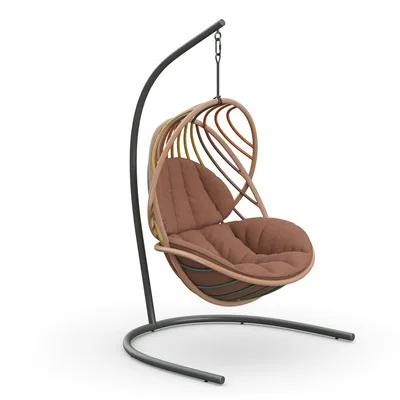 Outdoor simple living room hanging chair hanging basket rattan chair swing indoor balcony lazy Internet celebrity bird's nest