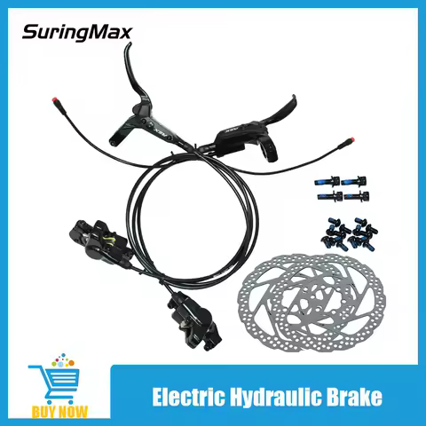 Electric Bicycle Hydrualic Brake System Mineral oil RSX Ebike Part Aluminum Alloy MTB Ultralight Mountain E Bike High Quality