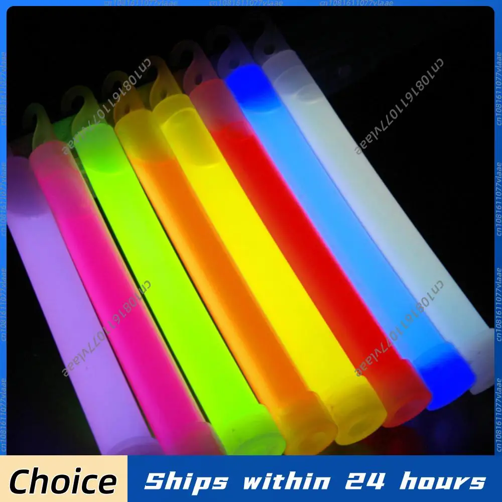 10-bastoes-de-luz-para-camping-a-prova-d'Agua-de-6-polegadas-com-gancho-kit-de-sobrevivencia-ao-ar-livre-nao-toxico