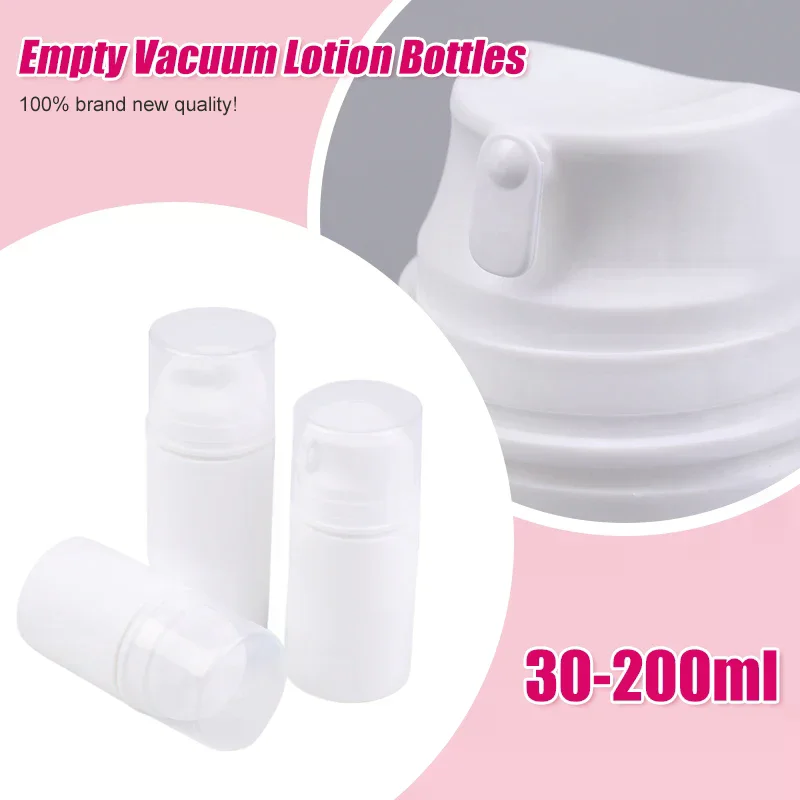 

Plastic Refillable Empty 35/50 Pump Bottles Mini Lotion Vacuum Cosmetic Containers Travel Emulsion Dispenser