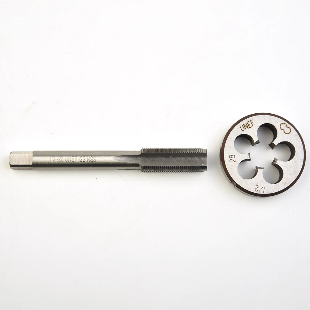 Parts Tap die Metalworking Replacement Tool 5.56 Accessory CNC For 9mm Right Set Thread 1/2\"-28 22LR Practical