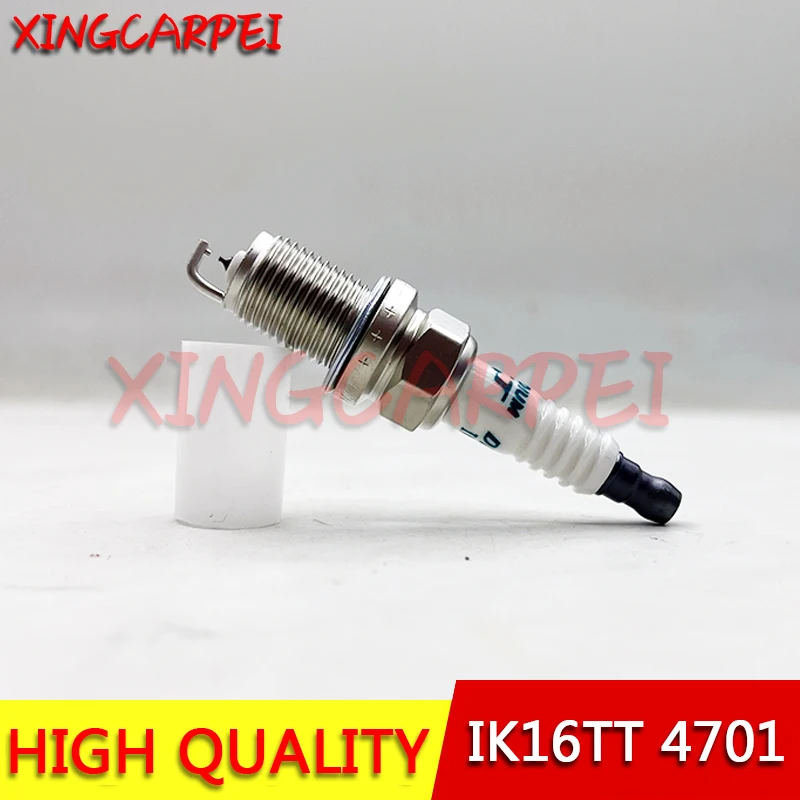 4-6pcs IK16TT 4701 Dual Iridium Spark Plug For Toyota Mazda Honda Acura E2000 Eunos 30X 800 2 DY DE Millenia MPV LV IK16TT-4701