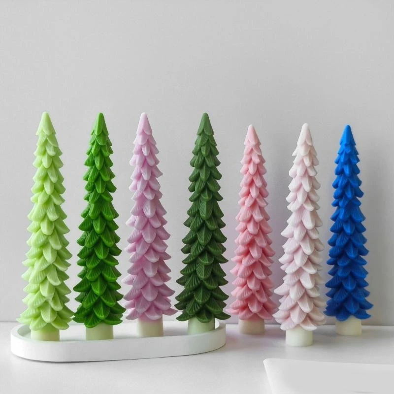 Christmas Tree Silicone Molds Resin Crafting Moulds Soap Making Molds