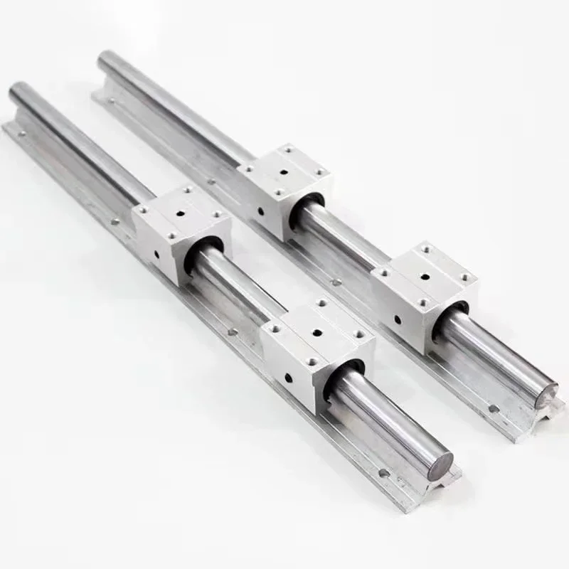 SBR16 SBR20 500mm 1000mm 1200mm 1800mm 2200mm 3000mm with SBR20UU SBR series aluminum linear guide block