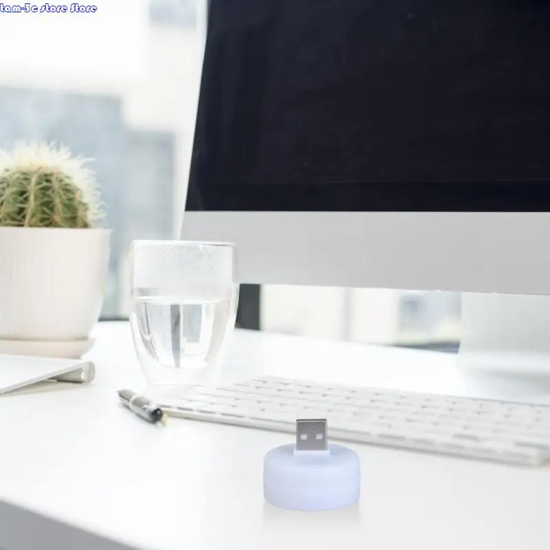 モバイルパワーバンク用LEDライト付きD0UA USB男性4 USB女性充電ハブ