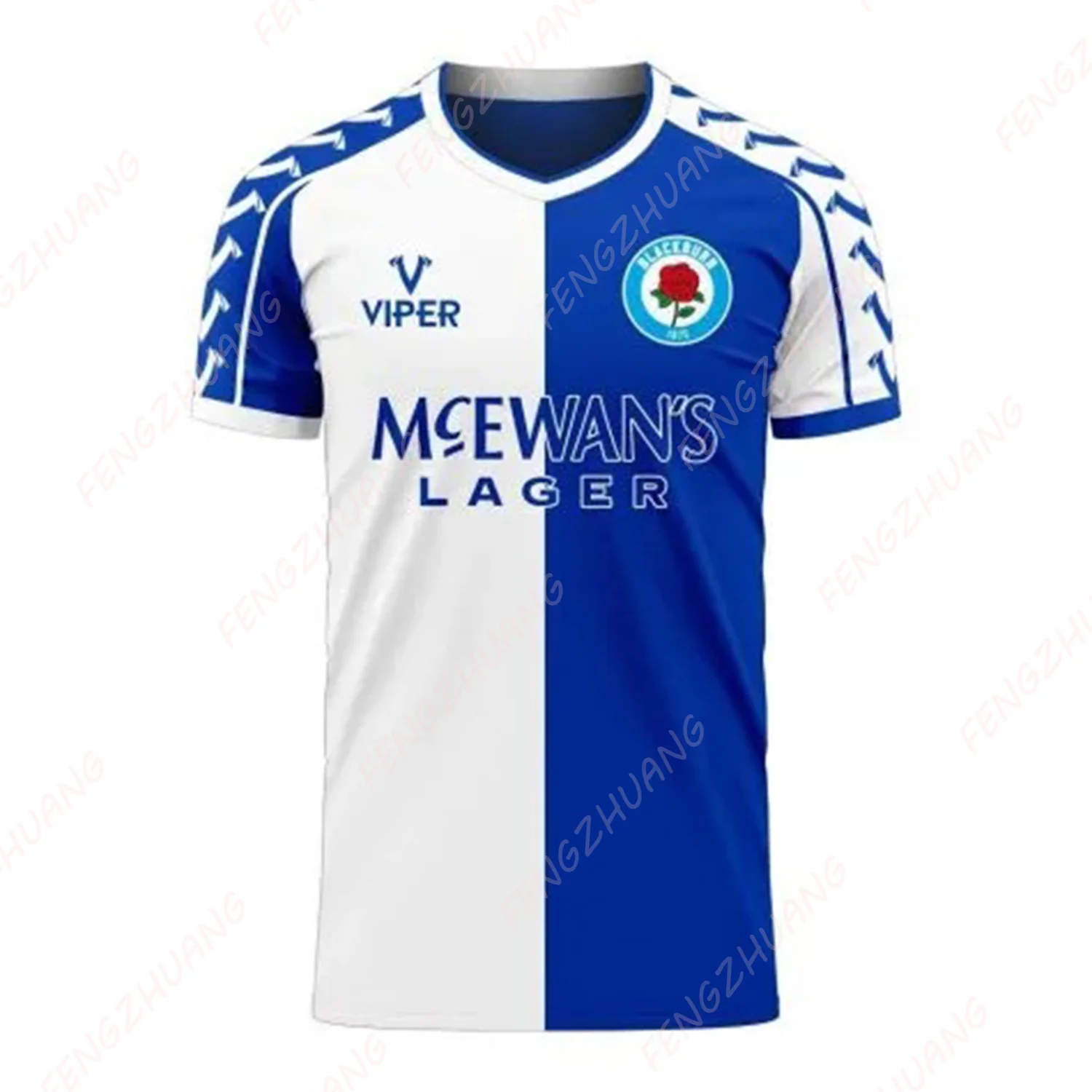 Blackburn 2010-2014 Fußball-Kit (Viper) (Brereton Diaz 22) schnell trocknendes Trikot Unisex Sommer Klassiker lose Übung Trikot T-Shirt