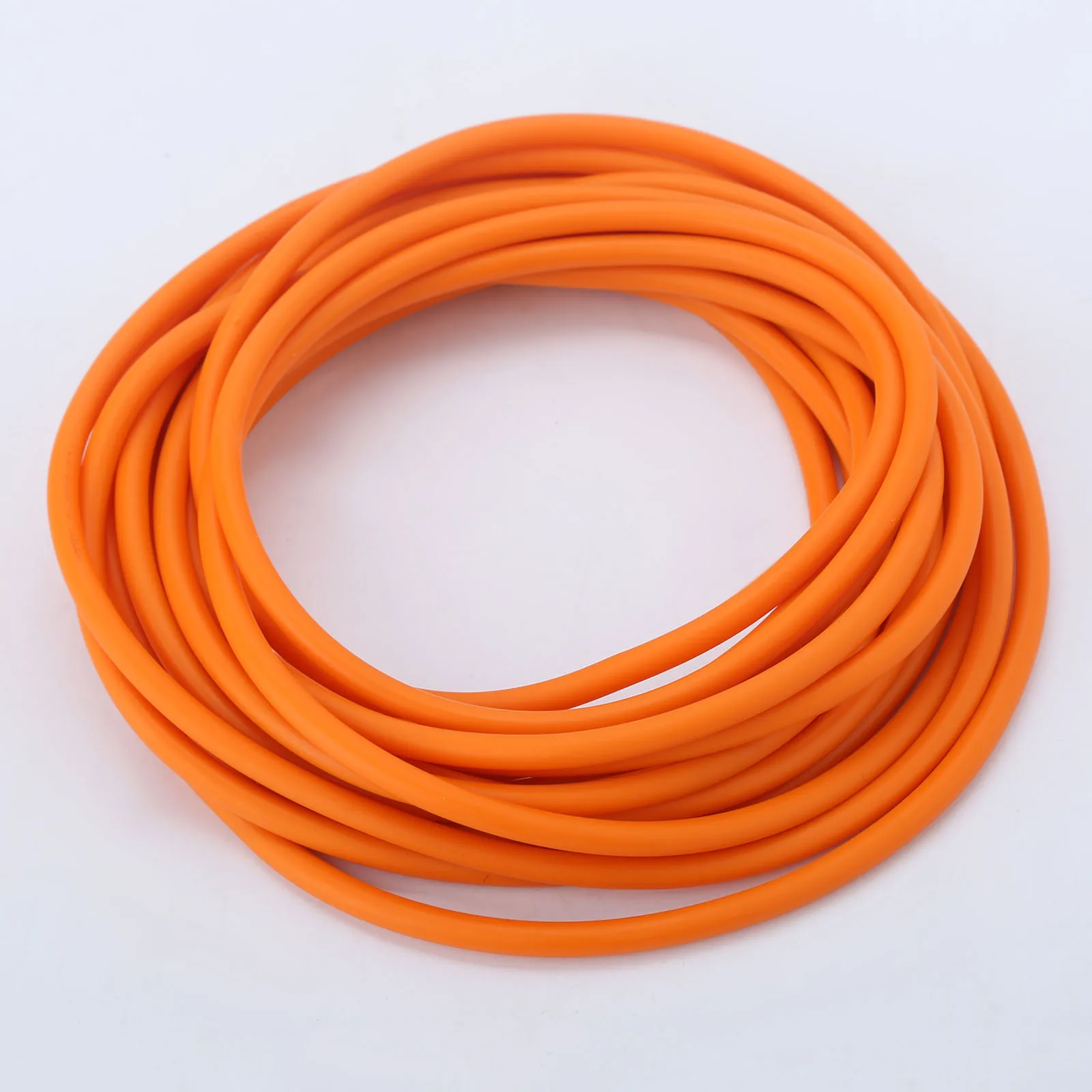 5M Strong Natural Latex Tube Slingshot Catapult Rubber Band Sport Hunting Sling Shot Elastic Bungee Tube 1.8mmx4.2mm Orange