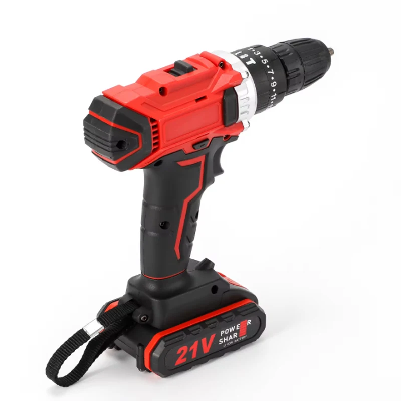 

Charging hand DIY power tools 21V Electric cordless Screwdriver 2 features wireless hammer drill mini lithium battery