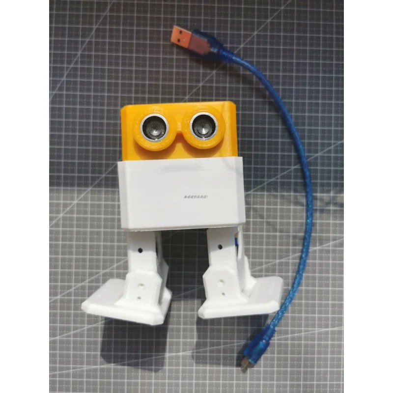 OTTO Bipedal Dance Programmable Maker Open Source Project Kit Electronic Material Packaging 3D Printing, Independent Remote