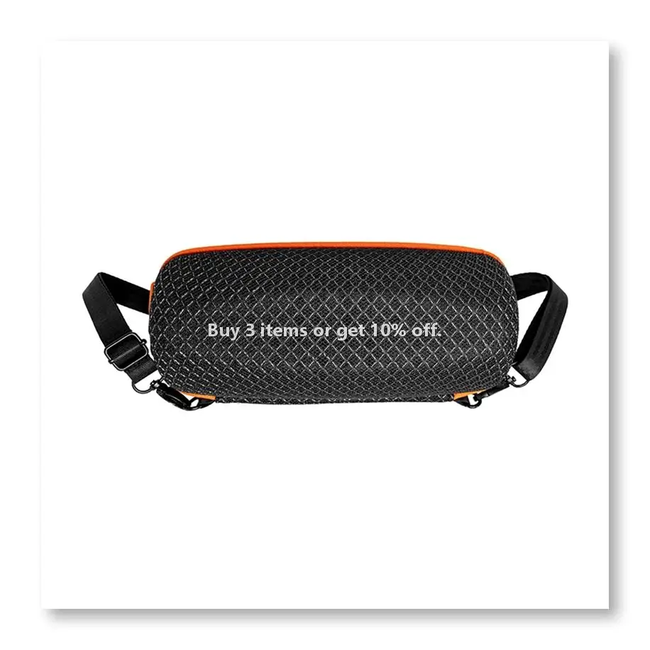 ◉Hard Outdoors Travel Case for Charge 6 Speaker Transparent Case for Charge6 Speaker Carrying Sound Permeable Bag