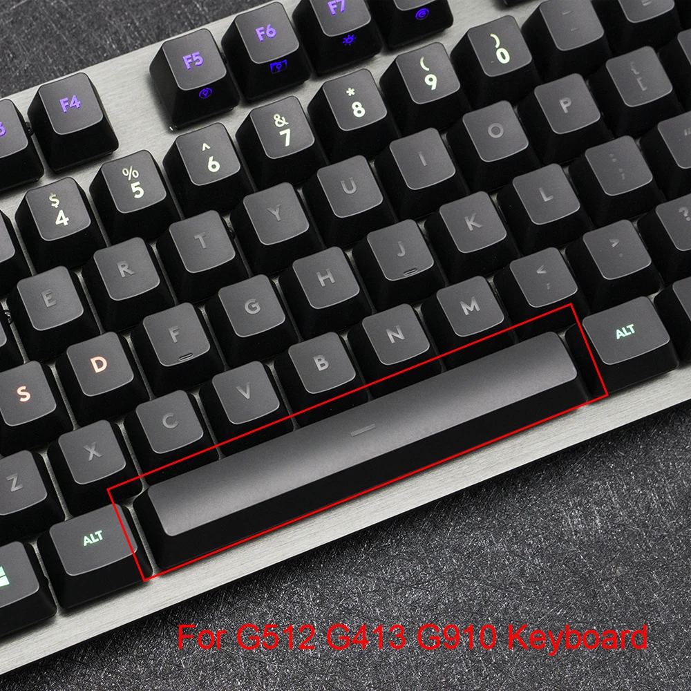 Replacement Spacebar Keycap for Logitech G512 G910 G413 Mechanical Keyboard