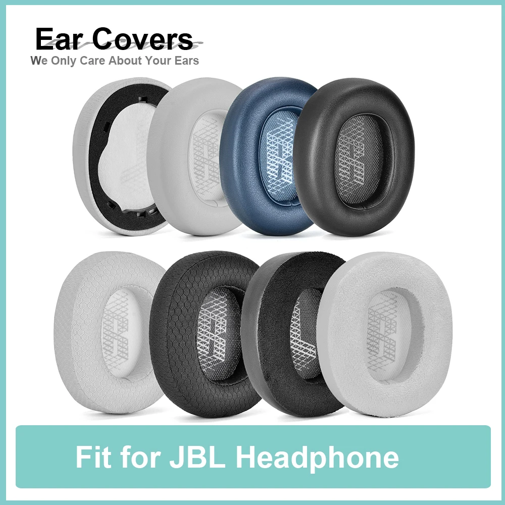 Earpads For JBL E65BTNC Live 650BTNC 660BTNC Duet NC Wireless Headphone Replacement Headset Ear Pad PU Leather Sponge Foam