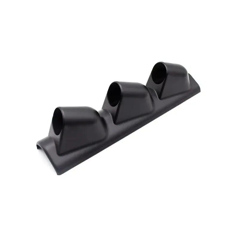 Universal 1 2 3 Hole Left/Right Hand  Auto Dual Holes A-Pillar Holes Gauge Holder Pod Modified Instrument for Black 52mm