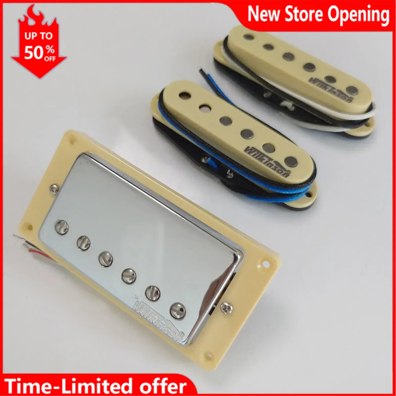 

SSH Alnico 5 Humbucker Pickups Set For LP/SG Guitars, Replacement Parts