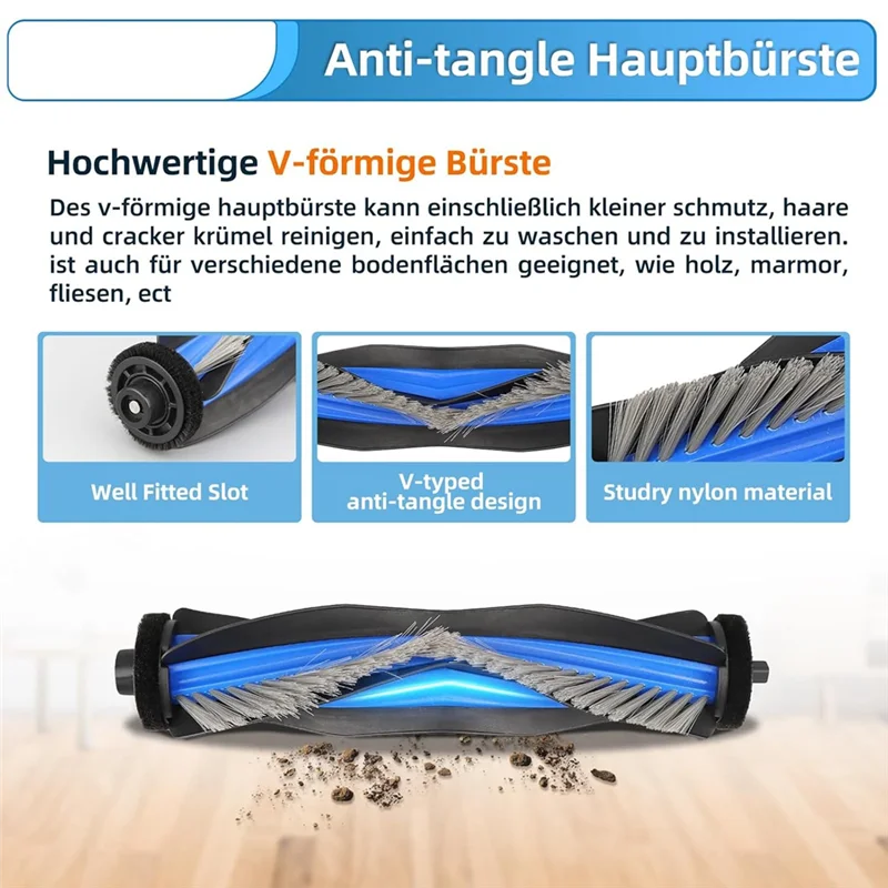 ABRG-Accessories Parts For Ecovacs Deebot N30 Omni, N30 Pro Omni Robot Vacuum Replacement Parts