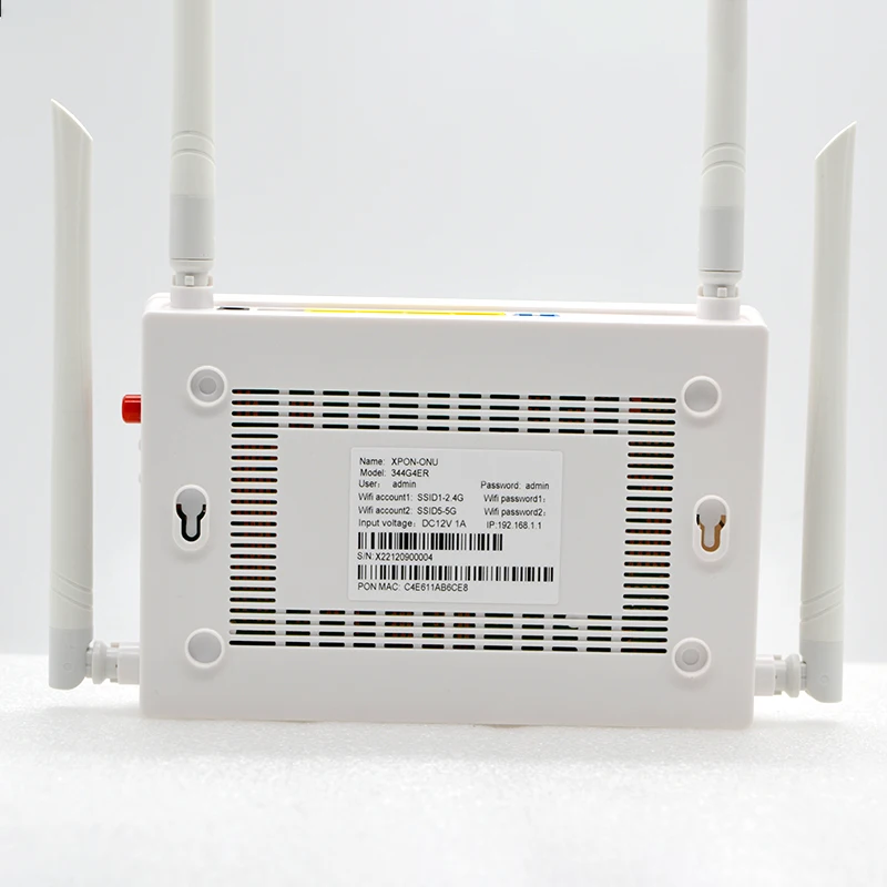 Imagem -04 - Equipamento de Fibra Óptica Xpon Gpon Epon Onu Roteador Ftth Giga Banda Dupla 2.4g 5g Wifi Mais Catv