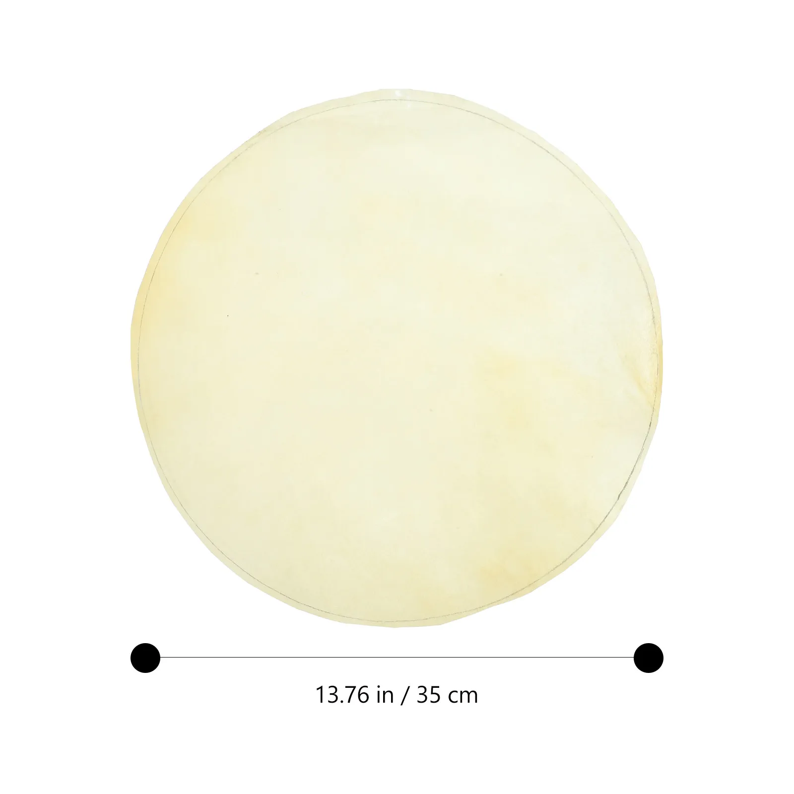 African Drum Cover Sheepskin Drum Head Replacement Musical Instrument Parts Musical Instrument Accessories