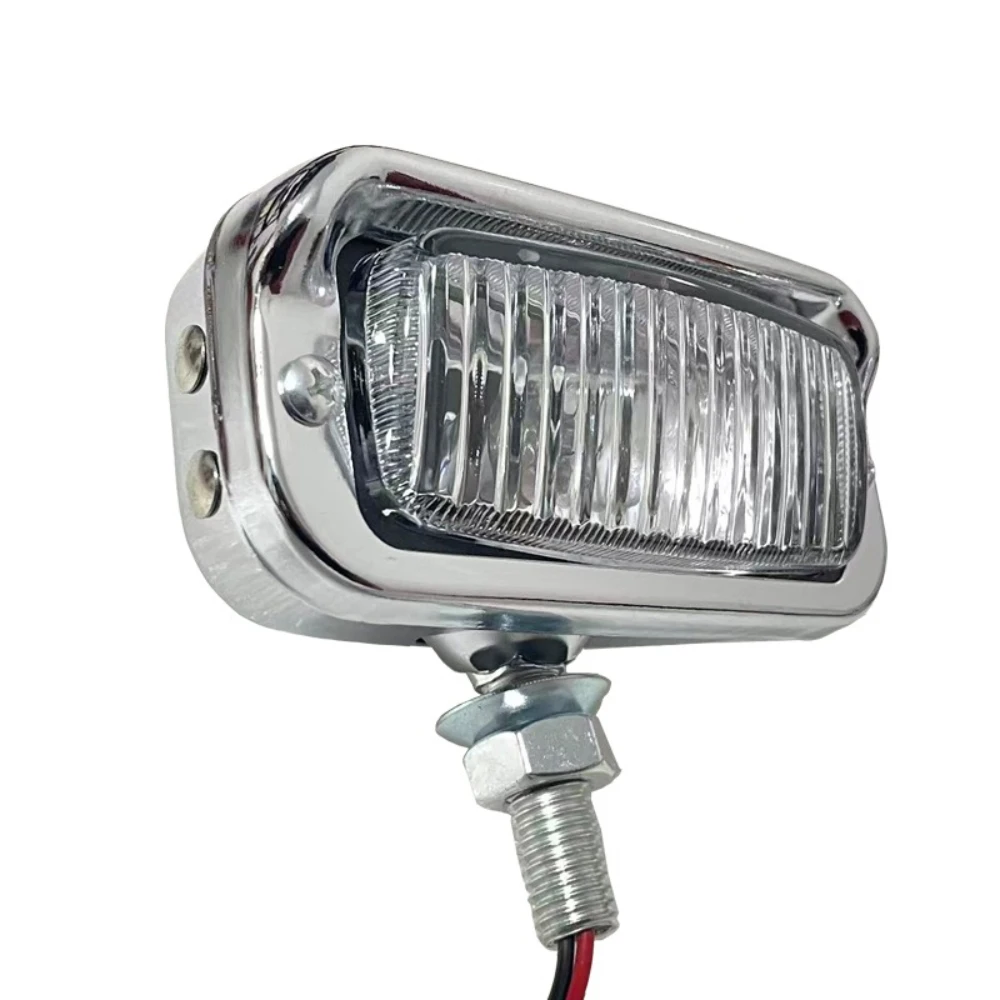 Motorcycle Square Headlight Classic Retro Headlight Rectangular Lamp For Honda Harley Chopper Cafe Racer Dyna Sportster Suzuki